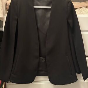 Zara Women's Black Cape Jacket